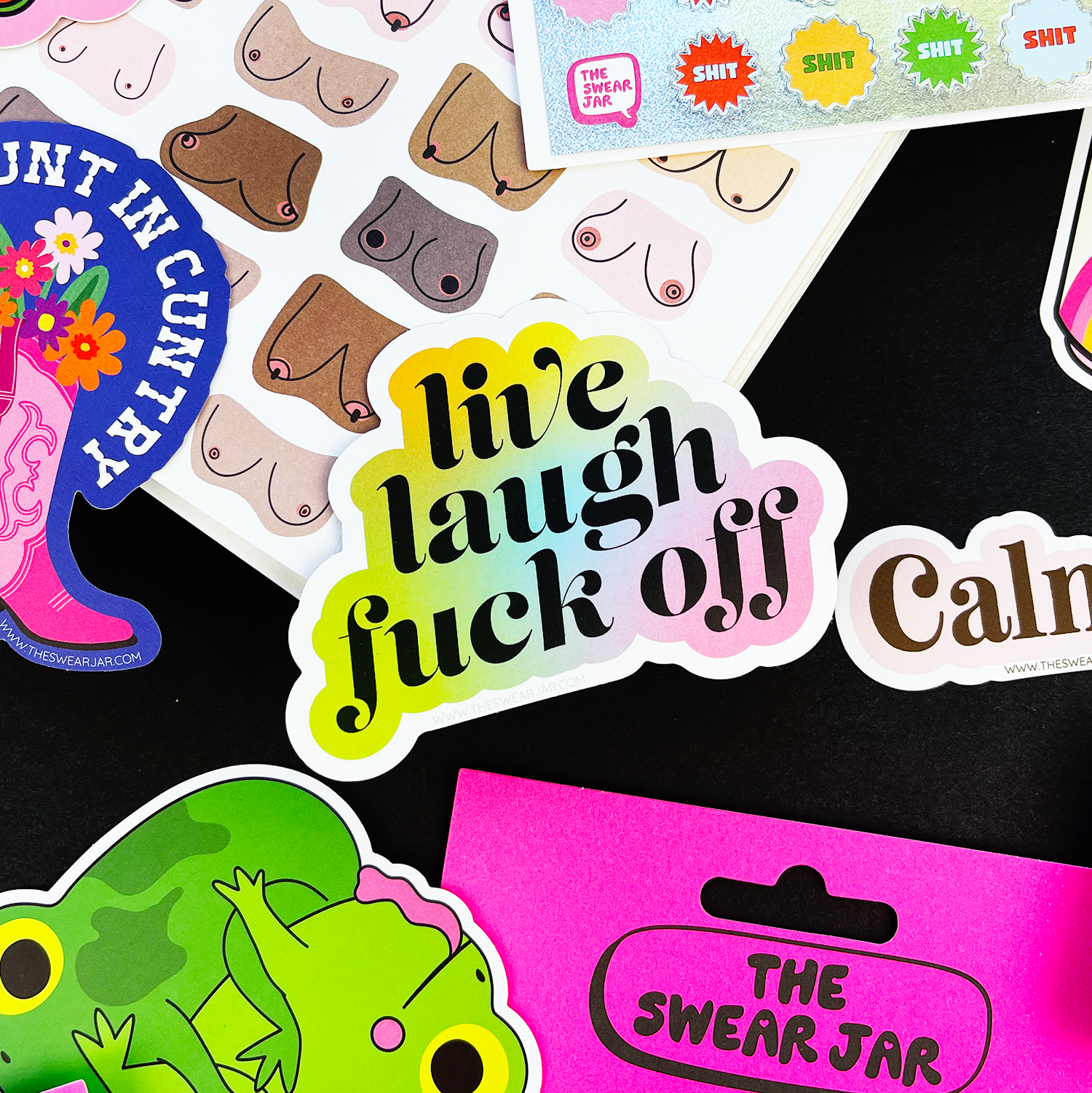 Live Laugh Fuck Off Vinyl